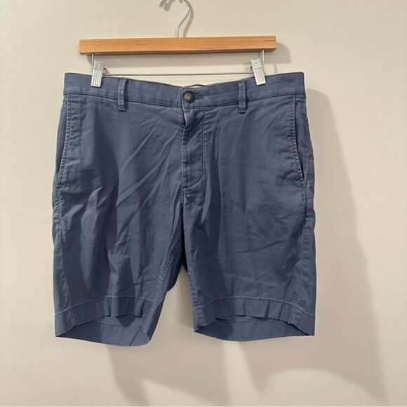 Faherty Island Life Shorts Men’s 32 Navy Blue 9” Inseam Casual Summer Classic - Picture 2 of 12